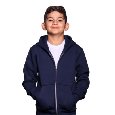 Youth Premium Zipper Fleece Hoody Thumbnail