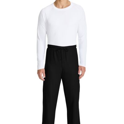 Unisex Mid Rise Drawstring Straight Pant Thumbnail