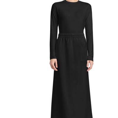 Women's 3-Pocket Elastic Waist Skirt Thumbnail