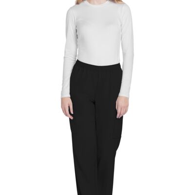 Mid Rise Pull-on Slim Leg Cargo Pant Thumbnail